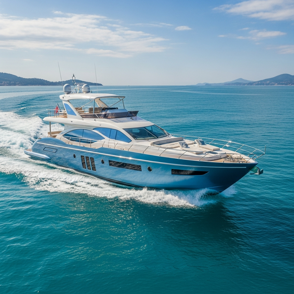 38ft Azimut Blue Yacht
